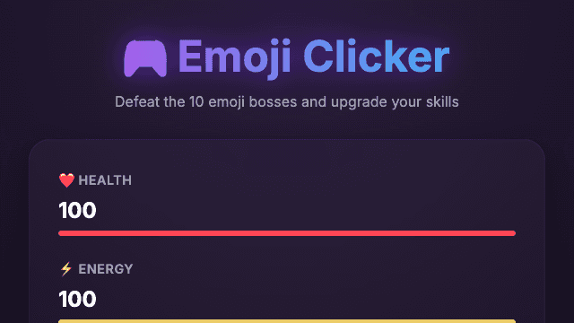 emoji clicker