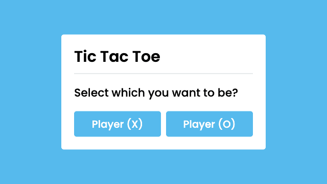 TIC TAC TOE Game