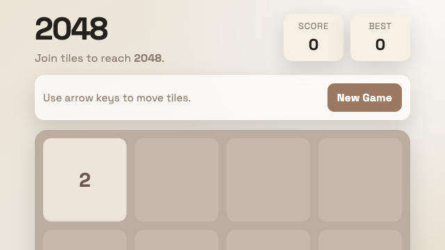 2048 Game