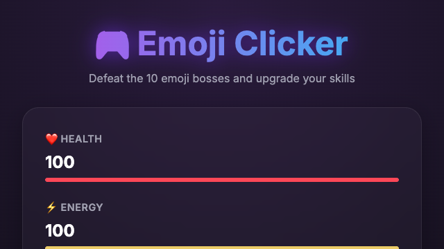 emoji clicker
