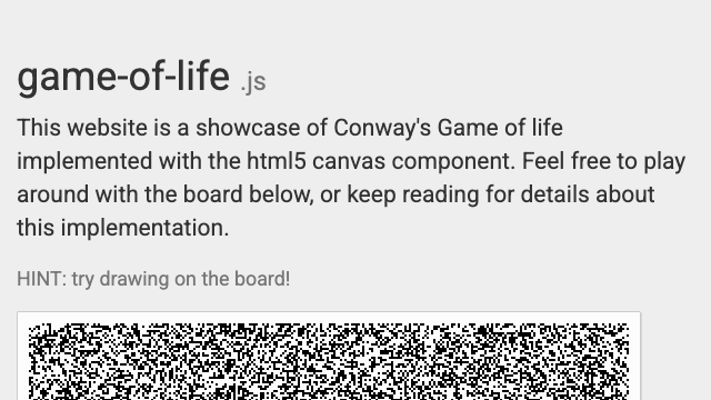 game of life